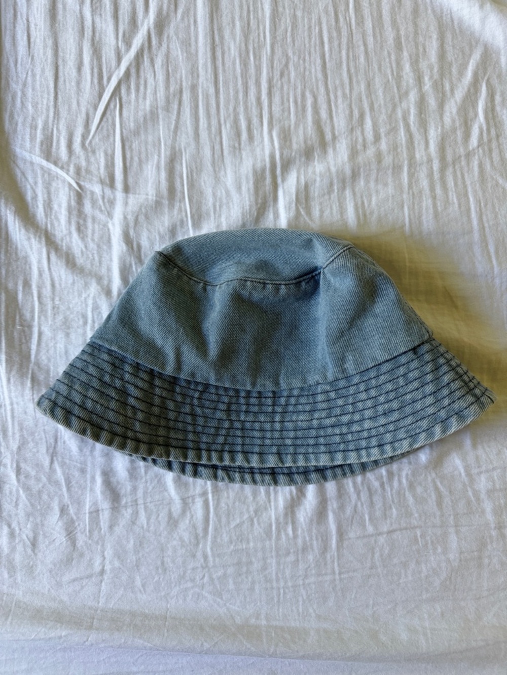 Denim bucket hat